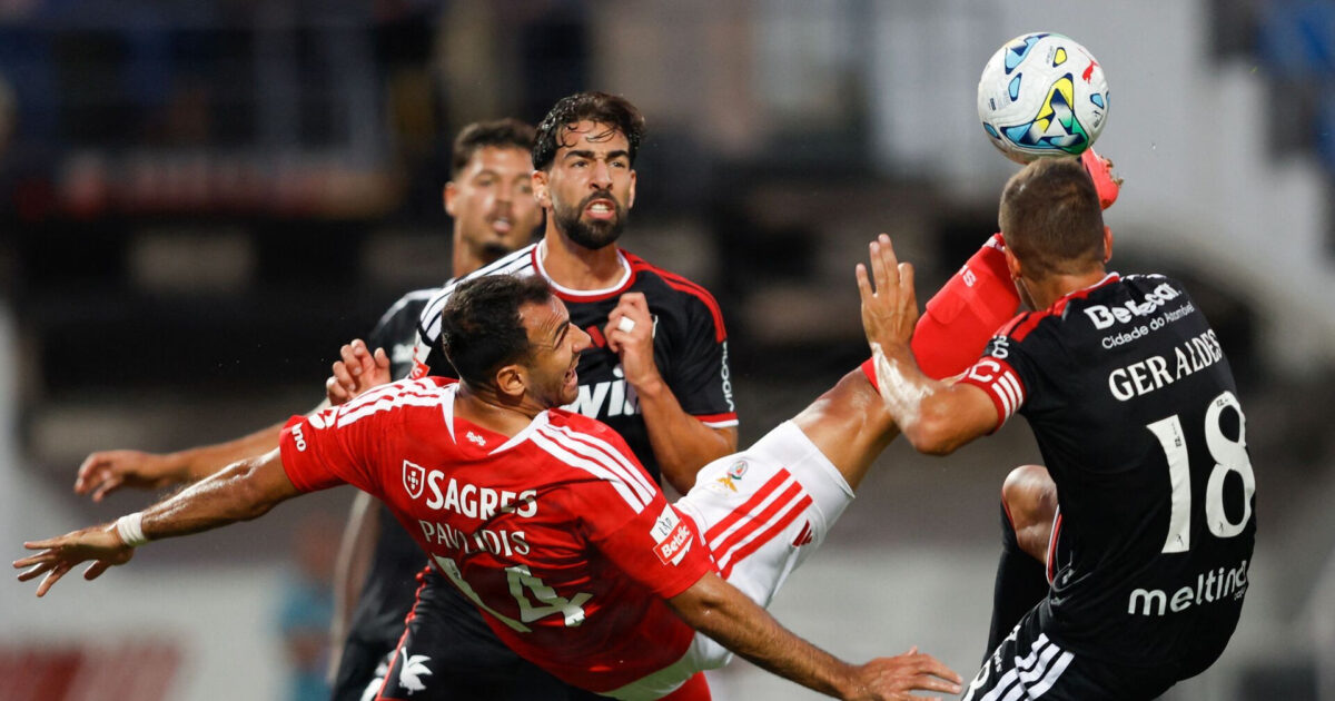 Perfekt AGF-optakt! Benfica gennemtæver modstander Foto: Filipe Amorim/AFP/Ritzau Scanpix