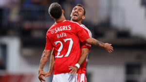 Benficas Rafa Silva jubler et mål
