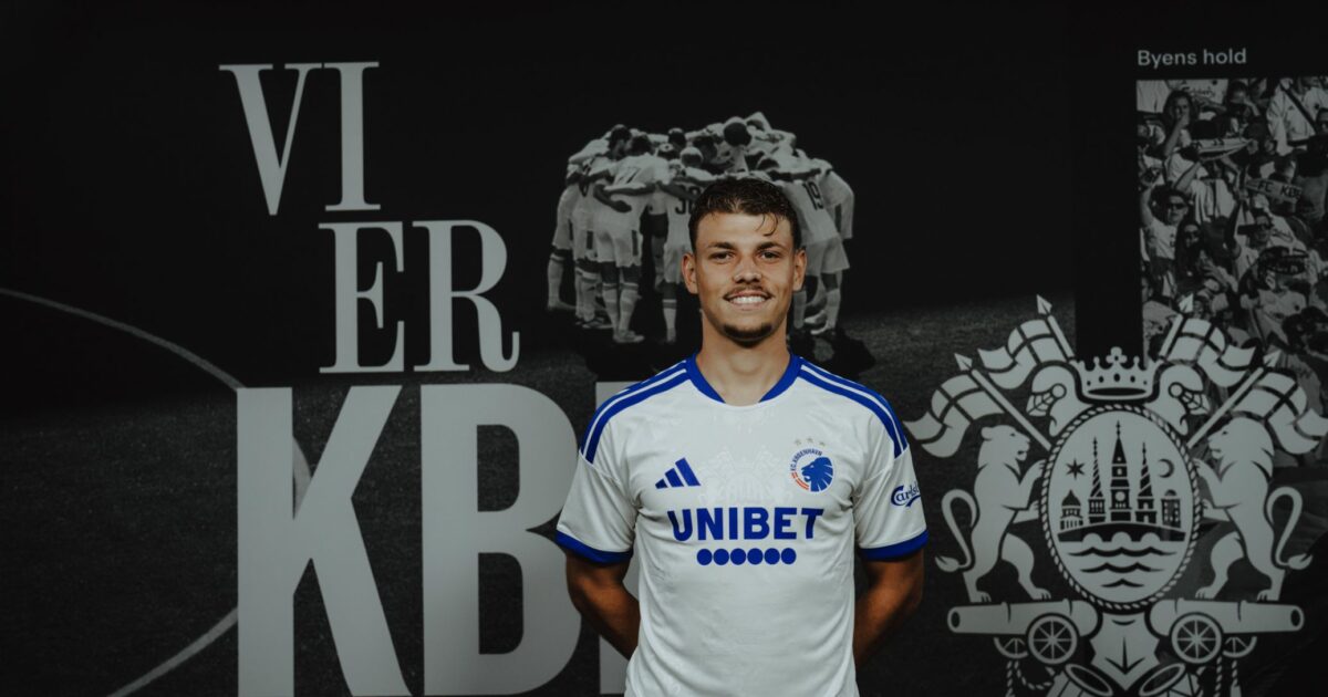 FCK skriver med landsholdsspiller – får lang kontrakt Foto: FCK Media