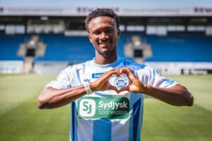 Bubacarr Tambedou præsenteret i Sønderjyske.
