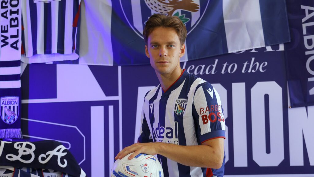 Felix Horn Myhre præsenteres i engelske West Bromwich Albion.