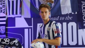 Felix Horn Myhre præsenteres i engelske West Bromwich Albion.
