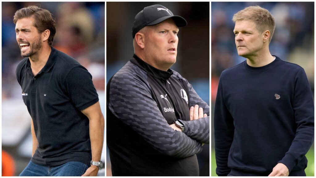 De tre længstsiddende trænere i Superligaen