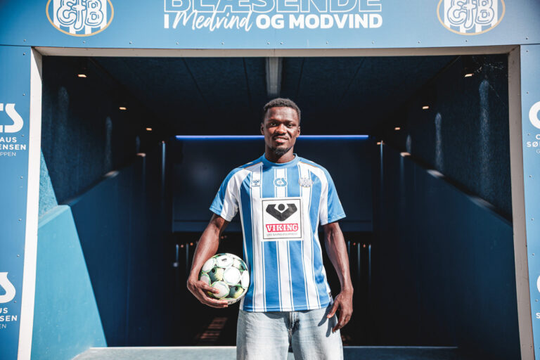 Esbjerg FB's James Ampofo