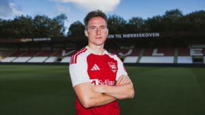 Johan Karlsson i en Vejle Boldklub