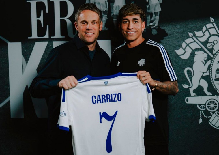 Maher Carrizo præsenteres i FC København.