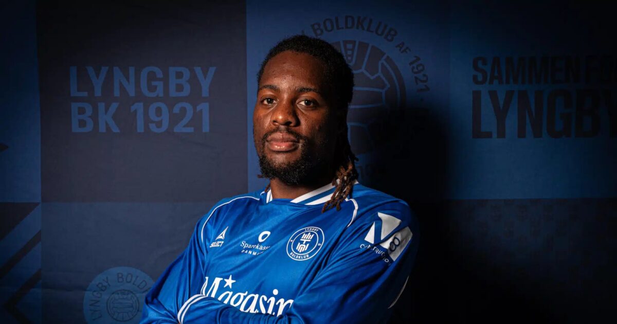 Lyngby får FCK’er på leje: Bliver det permanent? Foto: Lyngby Boldklub