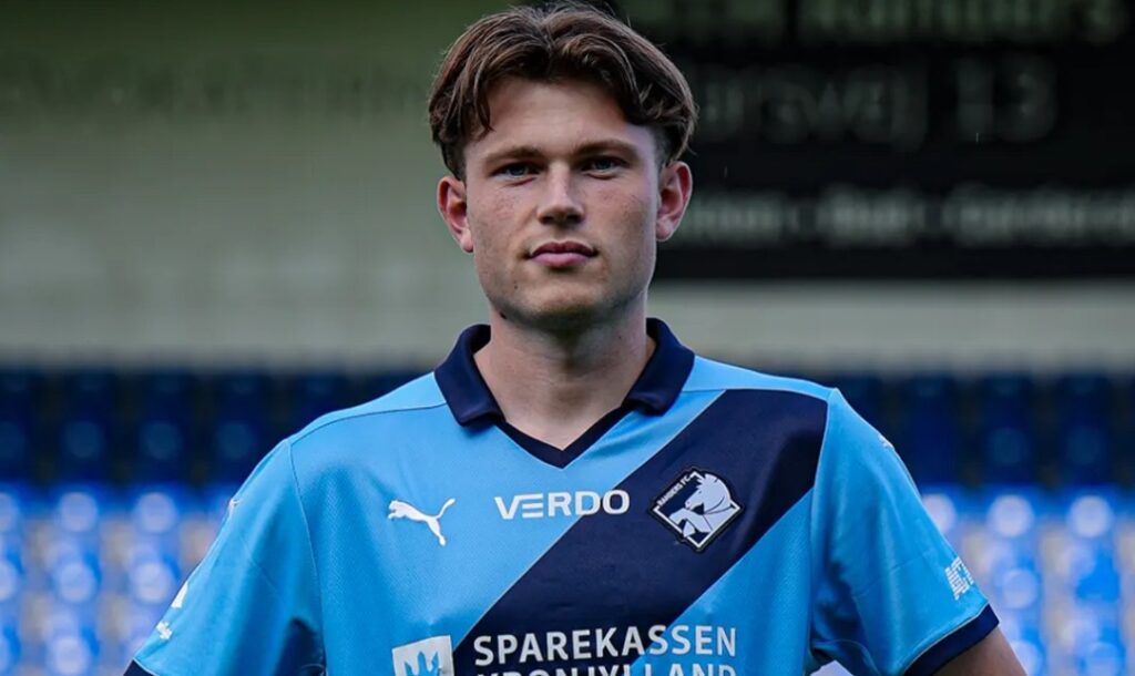 Nikolai Hopland præsenteres i Randers FC.