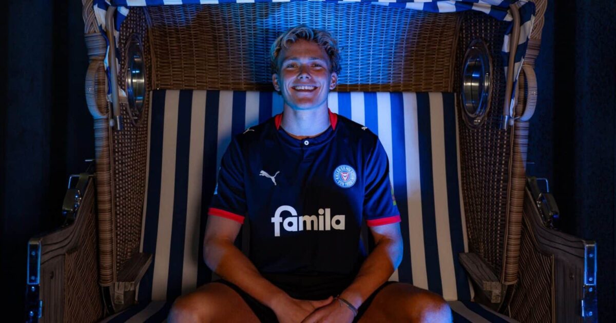 Efter syv år i Portugal: Tidligere VB-talent skifter til Tyskland Foto: Holstein Kiel