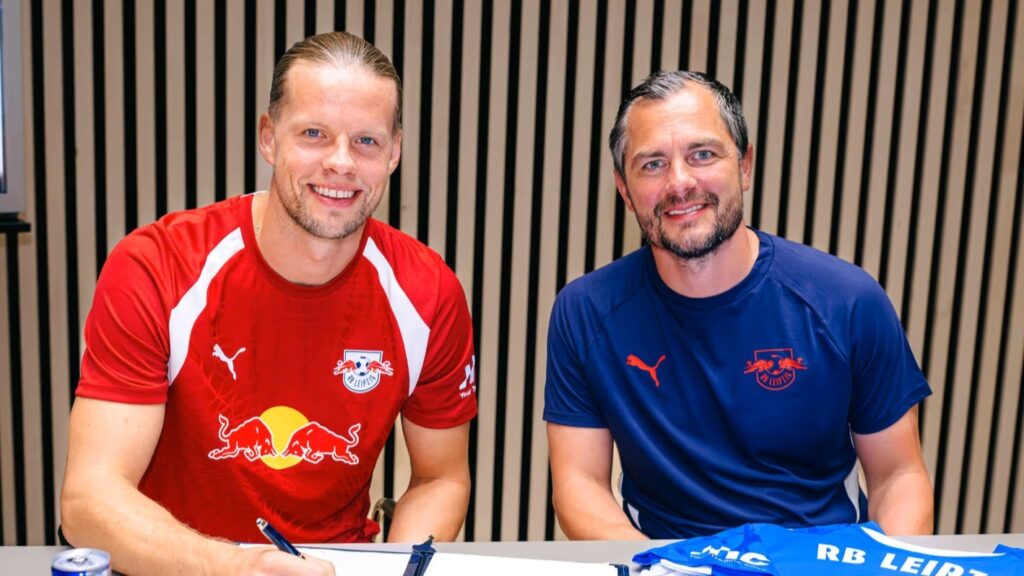 Norske Ørjan Nyland underskriver kontrakt i RB Leipzig.
