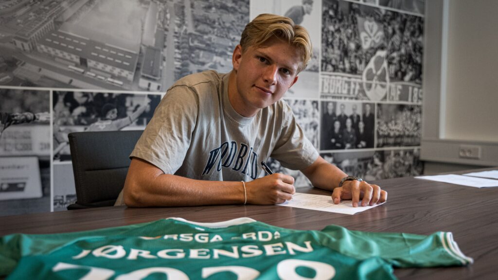 Thomas Jørgensen bliver præstenteret i Viborg FF