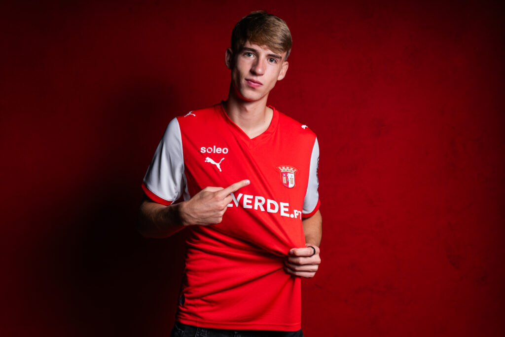 Tommy Marques i en Braga-trøje.