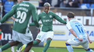Charly Nouck sparker til bolden