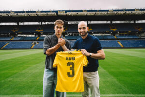 Christopher Olivier præsenteres i Brøndby.