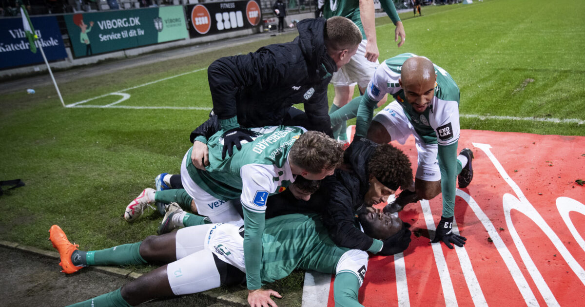 Klubboss forklarer: Så meget scorer Viborg på angriber-salg Foto: Bo Amstrup/Ritzau Scanpix