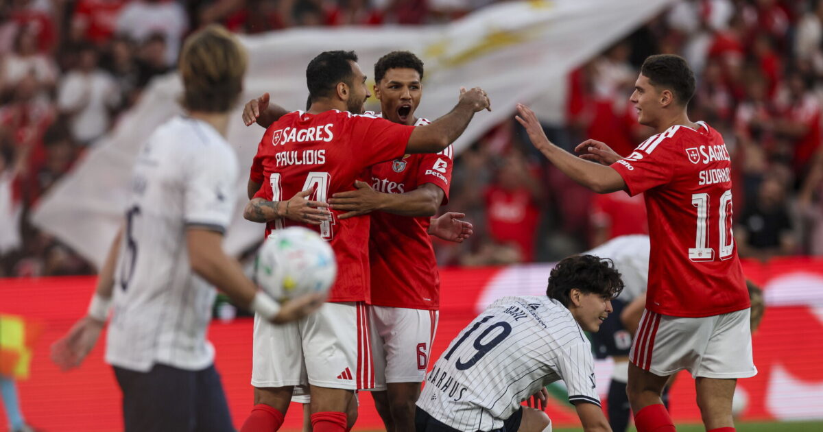 VAR gjorde AGF-stjerne forvirret: Så ingen hånd på bolden Foto: Manuel De Almeida/EPA/Ritzau Scanpix