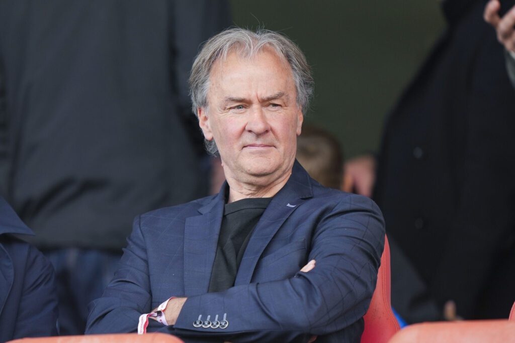 Stig Pedersen overværer FC Fredericia spille kamp.