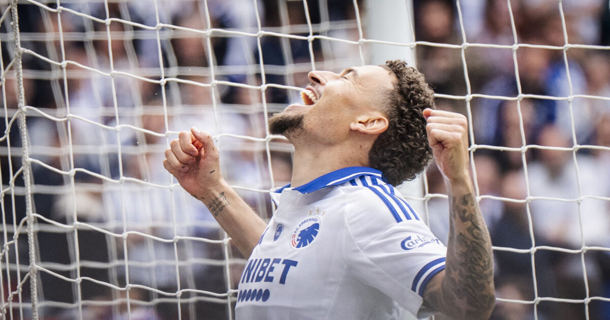 Medie: Jordan Larsson er rejst med ny klub Foto: Sebastian Elias Uth/Ritzau Scanpix