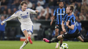 FC Københavns William Clem scorer mod Inter Turku