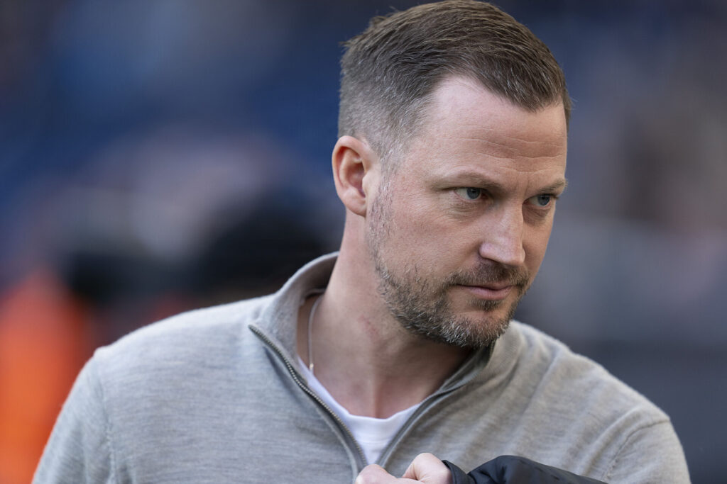 Jacob Neestrup efter en kamp med FCK.
