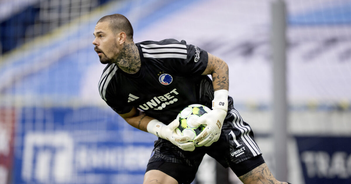Bekræftet: Dominik Kotarski forlader FCK Foto: Bo Amstrup/Ritzau Scanpix
