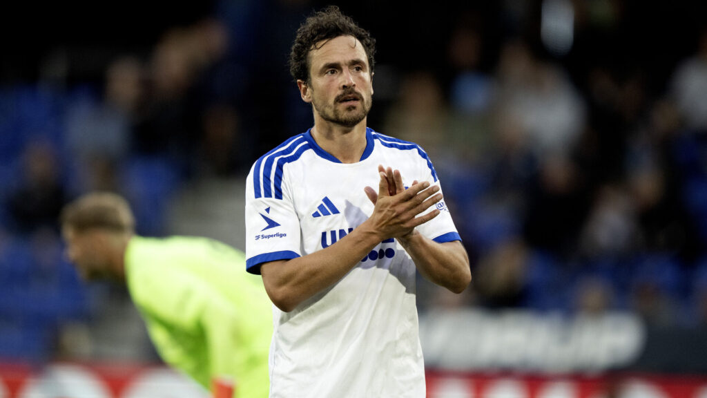 Thomas Delaney i dagens kamp mod Randers FC