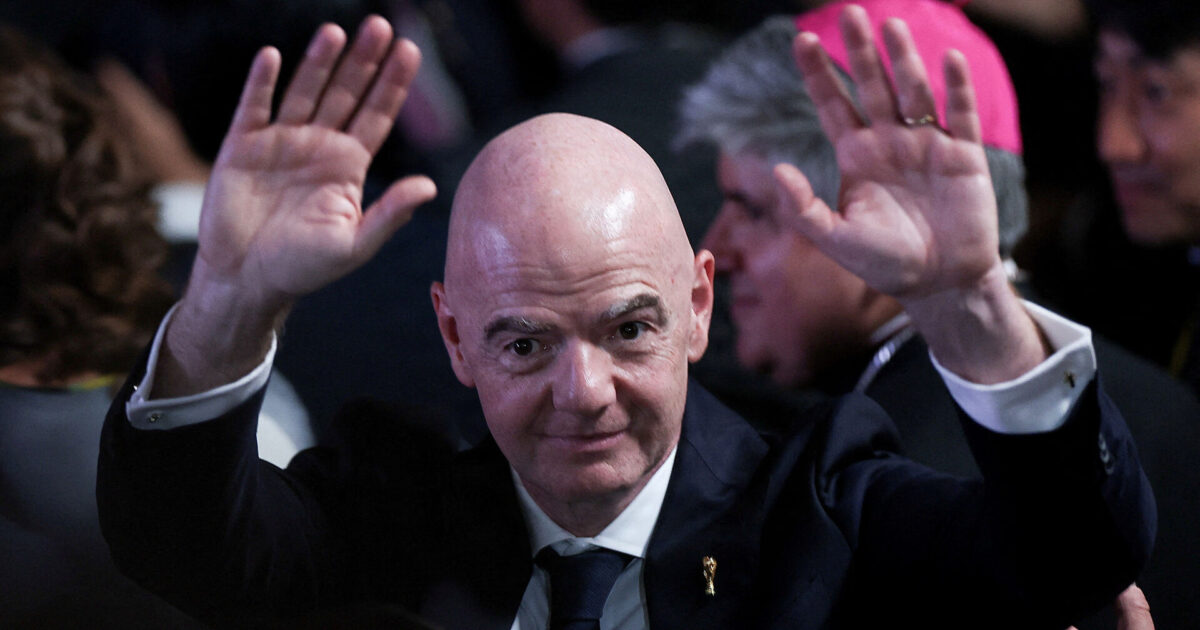 Infantino ville skabe et kommercielt U15-VM Foto: Ritzau Scanpix/REUTERS