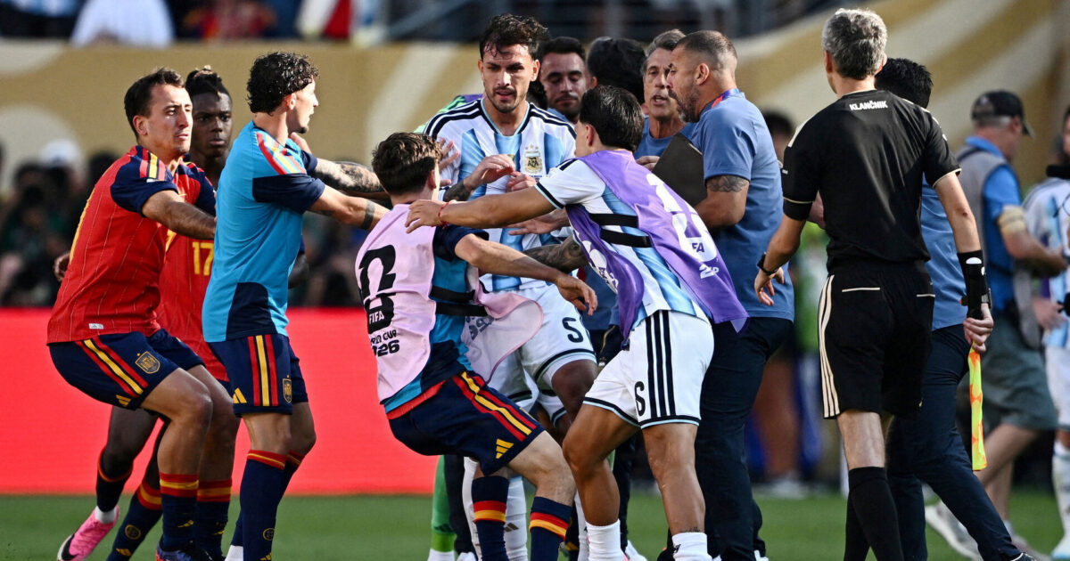 Efter VM-skandale: Argentina straffes hårdt Foto: Dylan Martinez/REUTERS