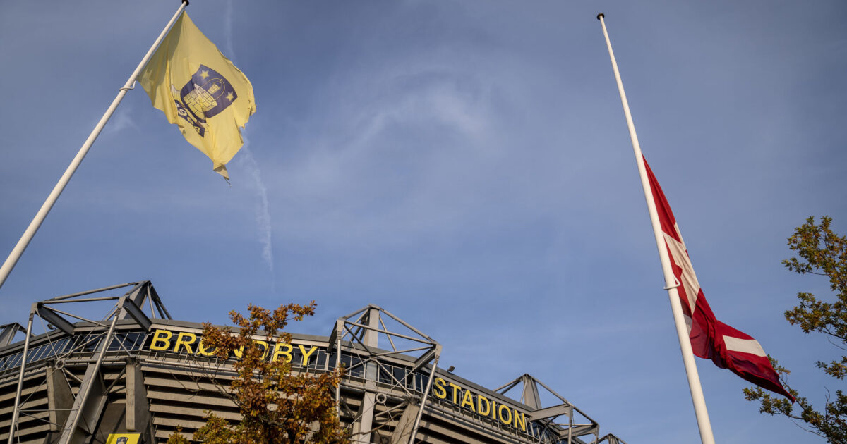 Brøndby-truppen klar til rørende kamp mod FCN Foto: Mads Claus Rasmussen/Ritzau Scanpix
