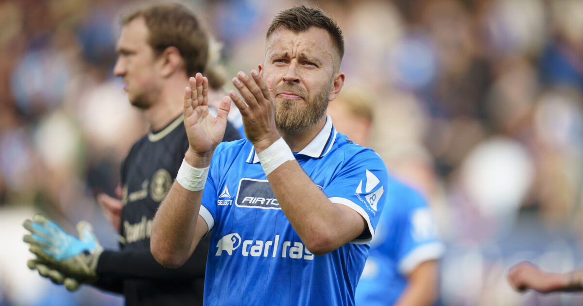 Gytkjær tæt på helterolle: Vi spiller en flot kamp Foto: Liselotte Sabroe/Ritzau Scanpix
