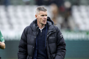 Mads Agesen efter en Viborg-kamp.