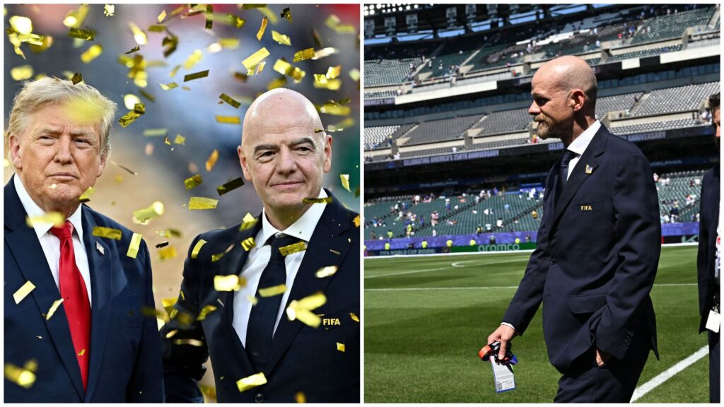Mathias Grafstrom Donald Trump Gianni Infantino