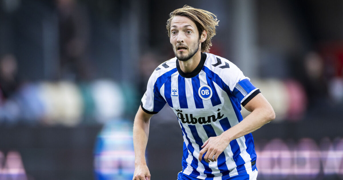 Angriberskifte i OB – Falk foran vild milepæl Foto: Johnny Pedersen/Ritzau Scanpix