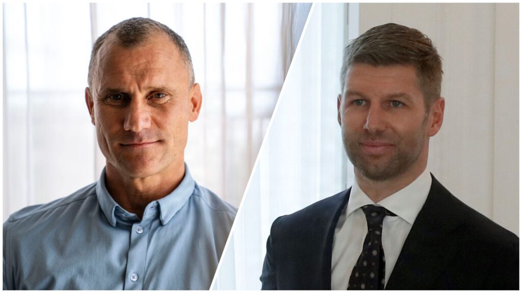 Peter Sand og Thomas Hitzlsperger bytter plads i AaB's bestyrelse.