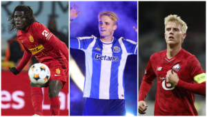 Se de største Superliga-salg nogensinde her. Caleb Yirenkyi, Victor Froholdt, Hakon Arnar Haraldsson.