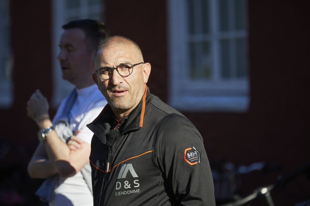 Vatanspors sporchef Osman Eroglu, da AGF mødte Vatanspor
