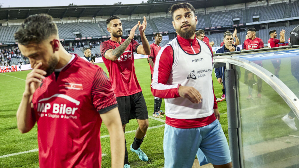 Vatanspor efter en pokalkamp mod AGF i 2022