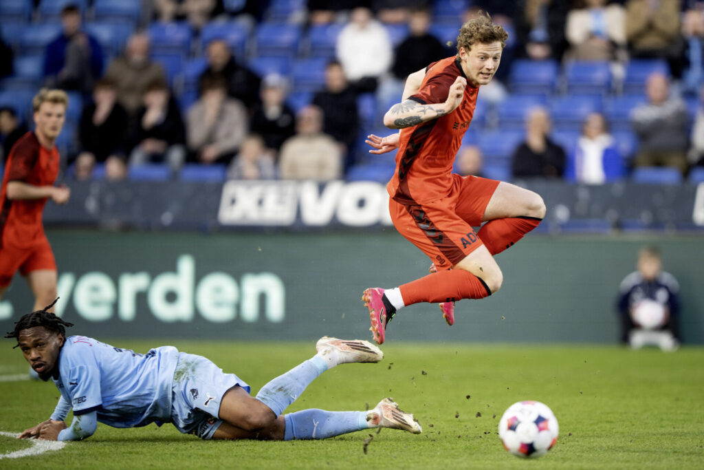 Eskild Dall i aktion for FC Fredericia.