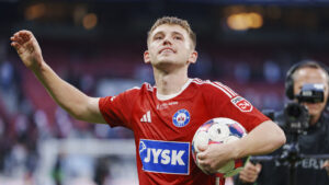 Callum McCowatt spiller for Silkeborg