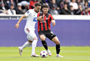Dani Silva i aktion for FC Midtjylland.