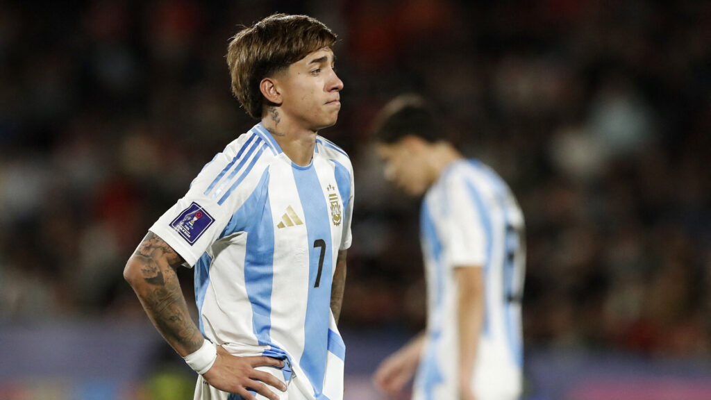 Maher Carrizo i en Argentina-trøje.