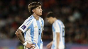 Maher Carrizo i en Argentina-trøje.
