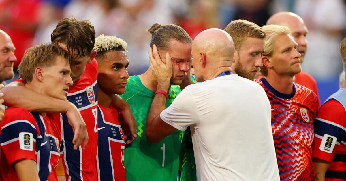 Solbakken var knust: Kunne ikke gense kampen Foto: Mike Segar/REUTERS