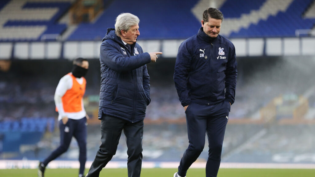 Dave Reddington og Roy Hodgson 