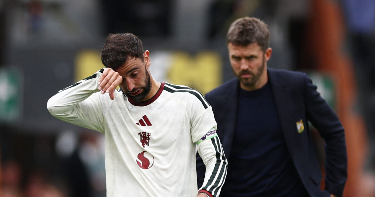 Nedslået Fernandes: Ny sæson, samme United Foto: Ritzau Scanpix/REUTERS