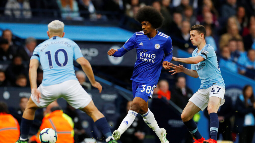 Hamza Choudhury i kamp for Leicester City.