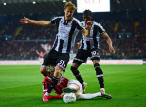 Thomas Kristensen for Udinese.