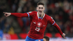 Tomas Cvanara i kamp for Tjekkiet.