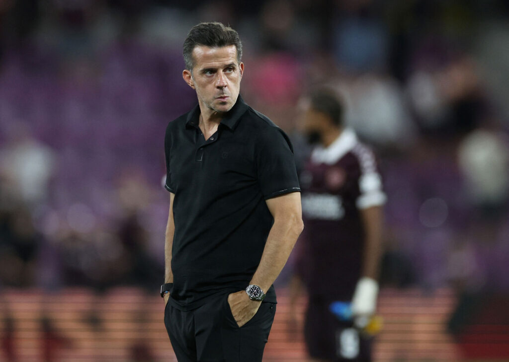 Marco Silva i en sort t-shirt