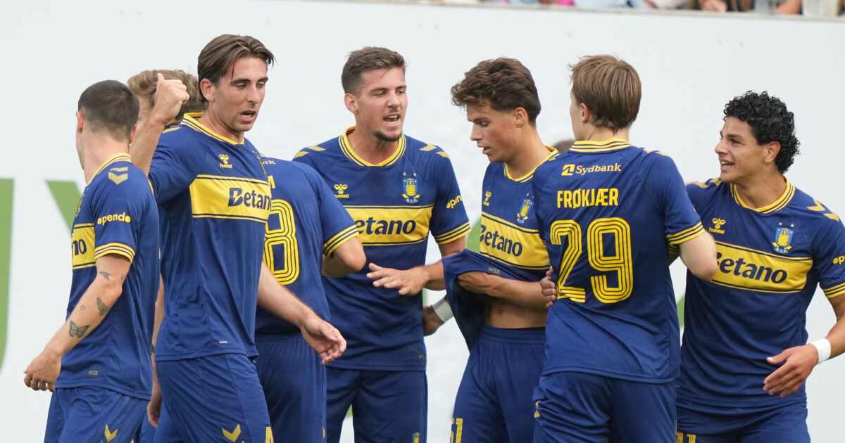 Brøndby-profil: Kan jo ikke være utilfredse, men.. Foto: Claus Fisker/Ritzau Scanpix